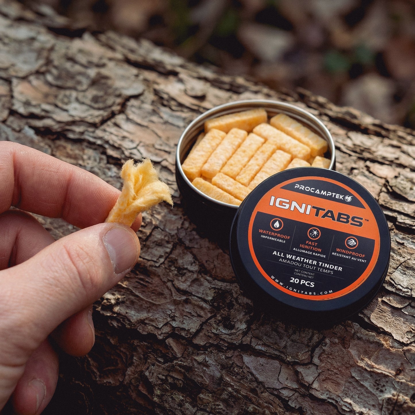 IGNITABS™ 20 pcs All-Weather Fire Starter