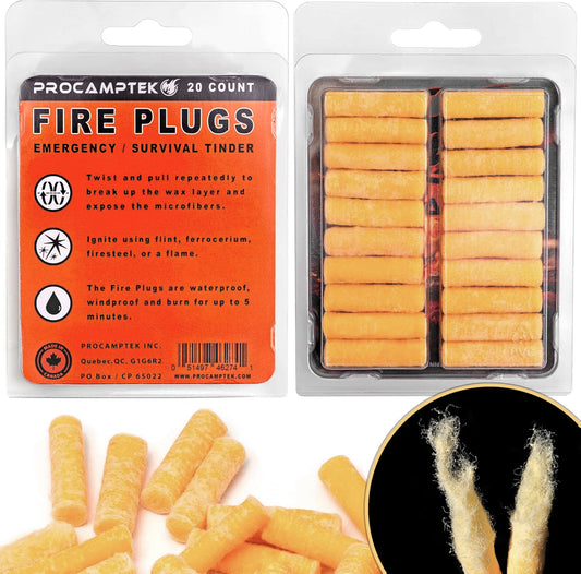 FIRE PLUGS - 20 count