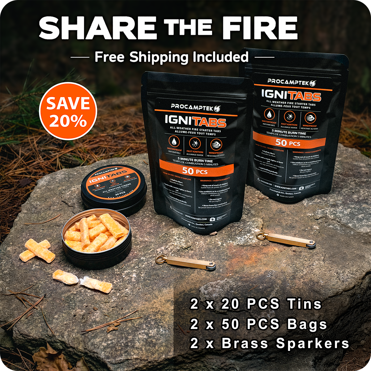IGNITABS™ Fire. Anywhere.